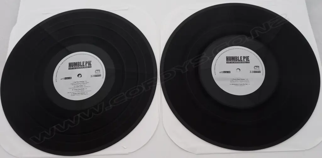 Humble Pie, Live At Winterland, (Double Album) Image 1++